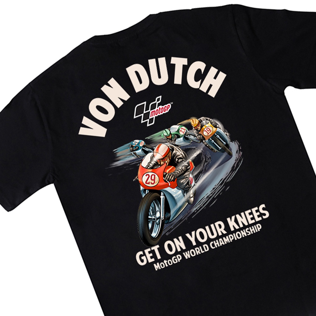 [COD] Kaos V0n Dutch Tshirt MotoGP Edition GP01 Black