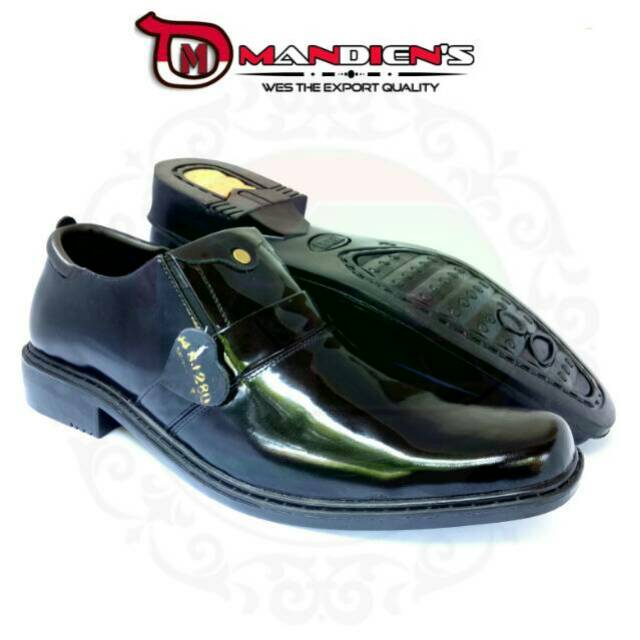 Mandiens - SJ280 / SJ180 Sepatu Pantofel Pria Kulit Asli Original Medali Export Quality