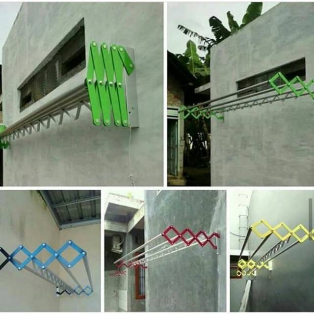 JEMURAN DINDING LIPAT 1.5 METER