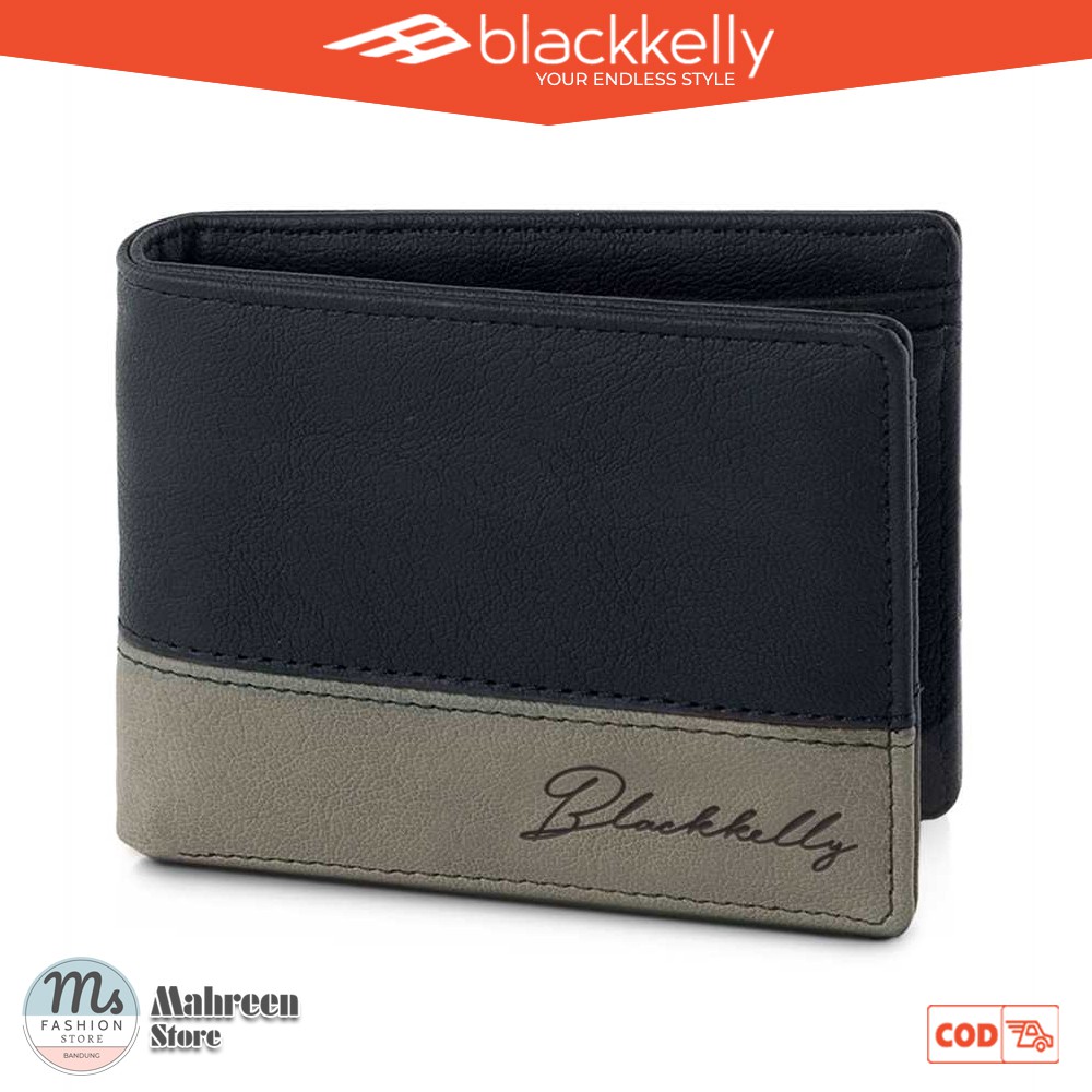 Dompet Pria Dompet Lipat Dompet Casual Pria Original Blackkelly | 456