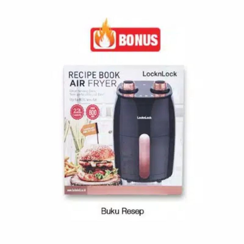 Airfryer lock n lock + bonus