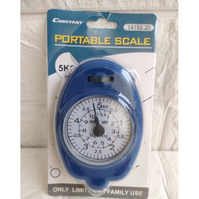 Timbangan gantung 5Kg -Timbangan Gantung mini Portable warna