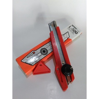 

Cutter Besar Kenko L500/Kater L-500/Pisau Cuter L 500/Pemotong Kertas