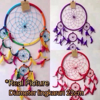 Dream catcher hiasan  gantungan  pintu  jendela  perangkap 