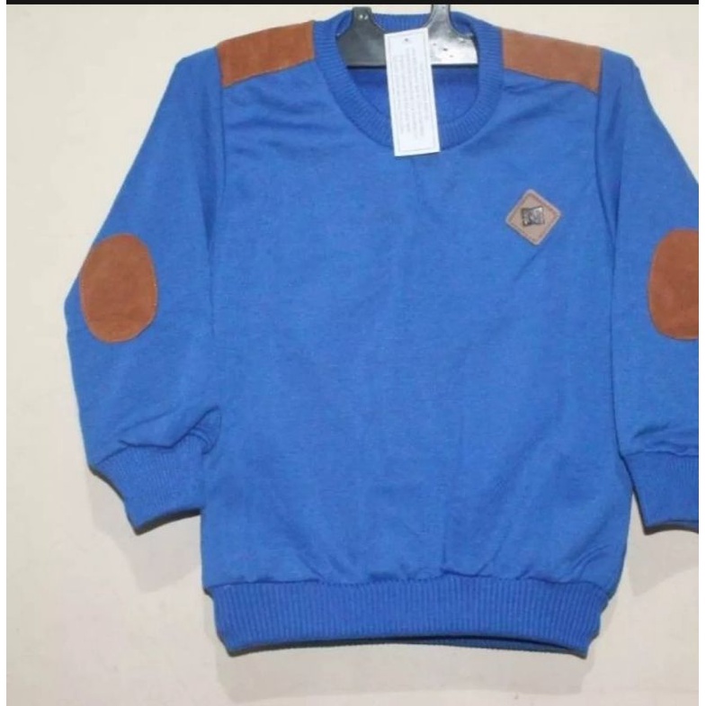 kaos rib anak /kaos anak lengan pendek/tebal 2x1 murah kualitas bagus switer anak polos-Switer meral
