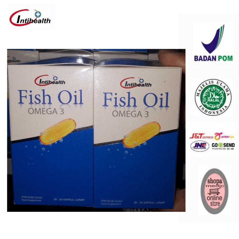 IntiHealth Omega 3 Fish Oil 30's ( BUY 1 GET 1 FREE )