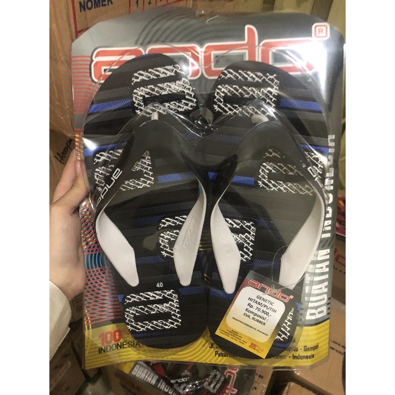 ando genetic sandal jepit pria dewasa [TOKO HARAPAN MALANG]