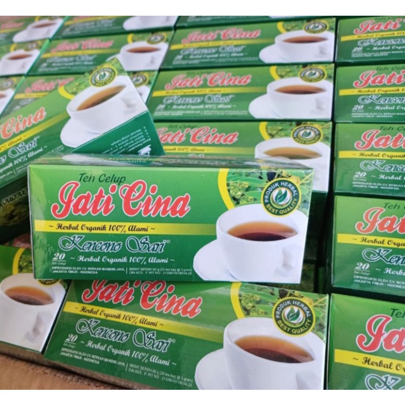 

Teh Celup Jati Cina Kencono Sari Herbal Pelangsing Alami