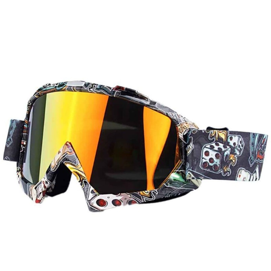 PHMAX Kacamata Goggles Ski Ice Skating Double Layers UV400 - A4