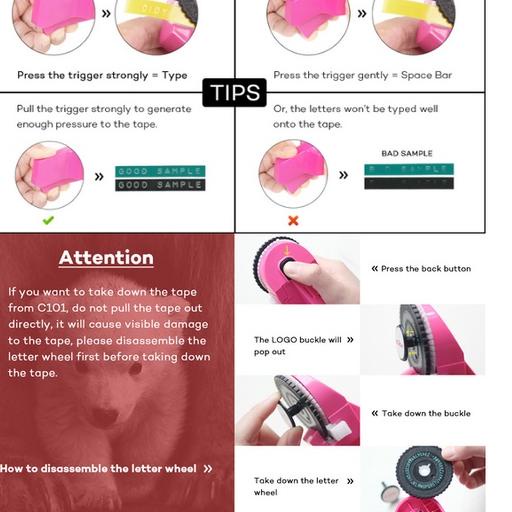 

Berkualitas LABEL MAKER MOTEX E101 - Alat pembuat label nama - Mesin Printer Label Mini 3d Manual Diy 케