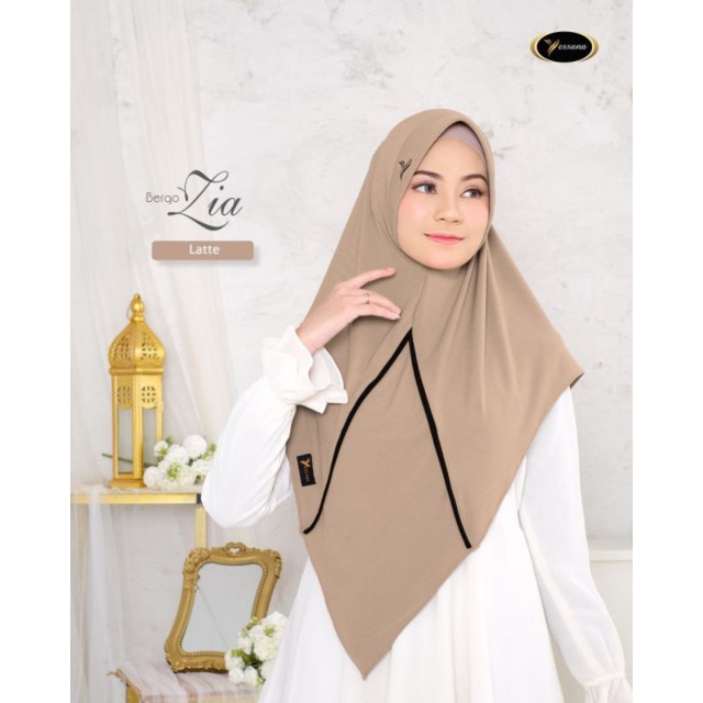 Bergo Zia Material Jersey Arsy ORI Yessana