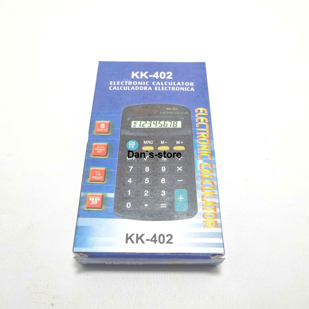 

Kalkulator KK402 - Calculator Mini Kalkulator Kecil Saku Praktis