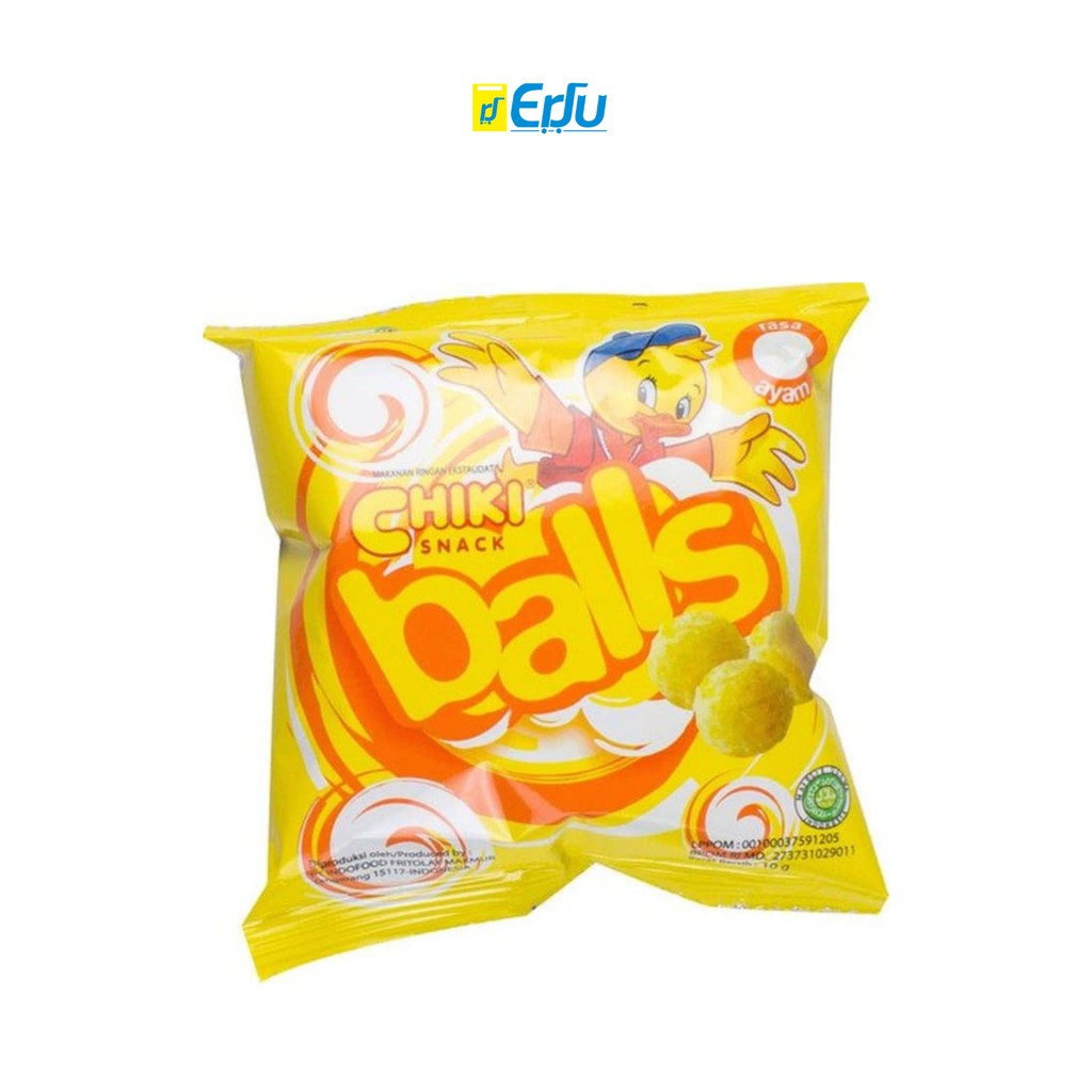 

Chiki Balls Ayam Makanan Jadul Murah Meriah Kemasan Original - 10Gr