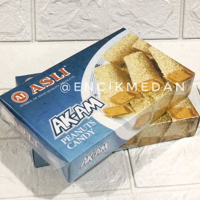 

AK AM ASLI A1 PEANUT CANDY / OLEH OLEH MEDAN