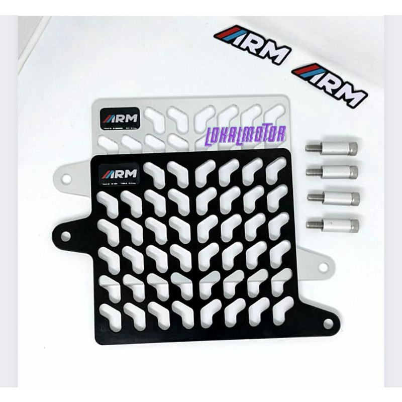 cover tutup radiator FULL ALUMUNIUM CNC honda vario 160 pcx 160