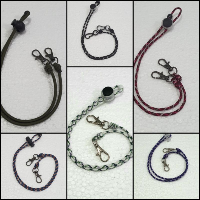 Strap Mask prusik/Tali Pengait/Konektor/Connector Makser unisex laki perempuan part 2