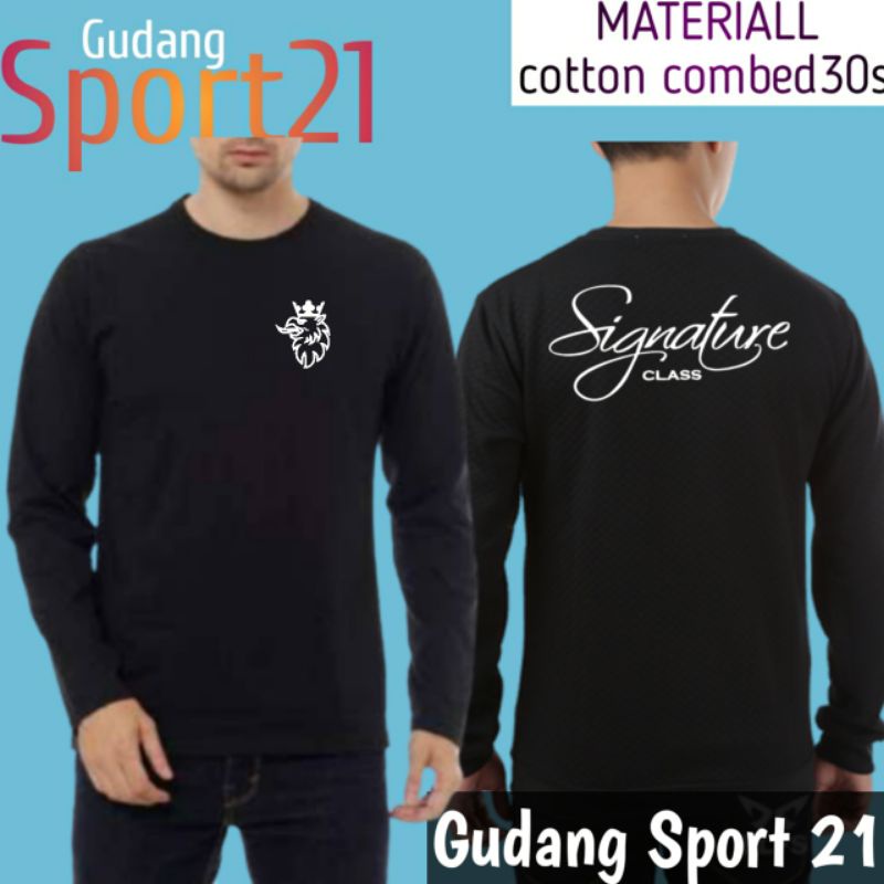 kaos baju lengan panjang bismania scania signature class kaos otomotif