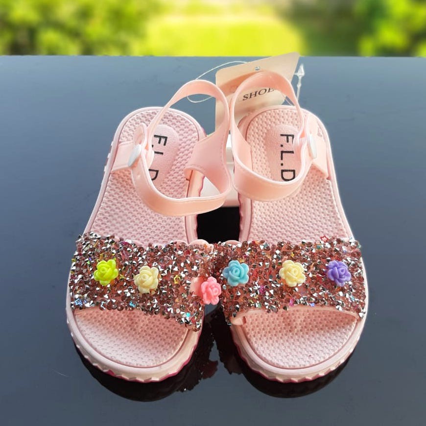 VINANDOZ LDJ-1122 Sandal Jelly Anak Perempuan, Sandal Anak Import Umur 1 2 3 tahun