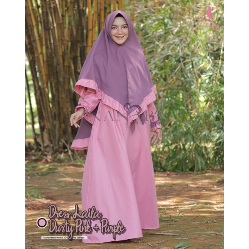 Gamis Set Laila by Nanabi Collections