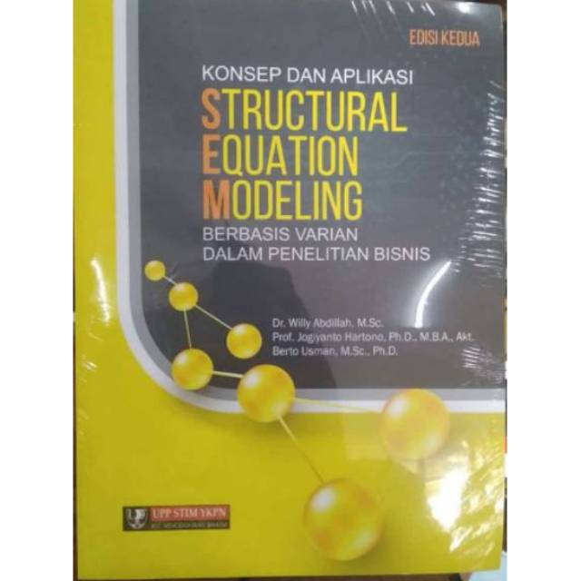 Jual Buku Konsep Dan Aplikasi Structural Equation Modeling - Jogiyanto ...