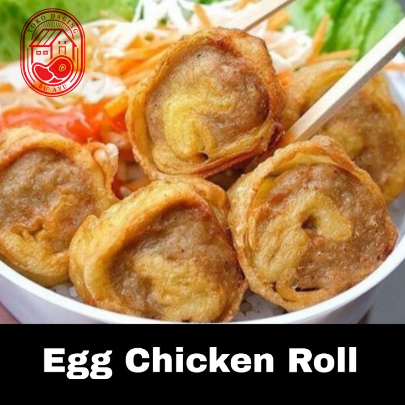 

Egg Chicken Roll Bento
