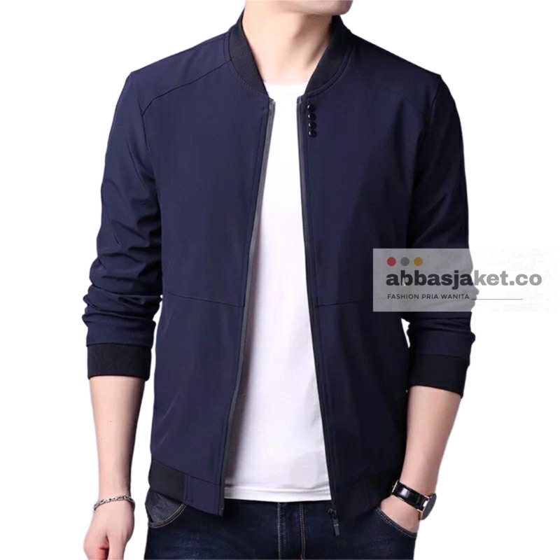 [COD] Jaket Pria Casual Bomber Slim Original Jaket Baseball