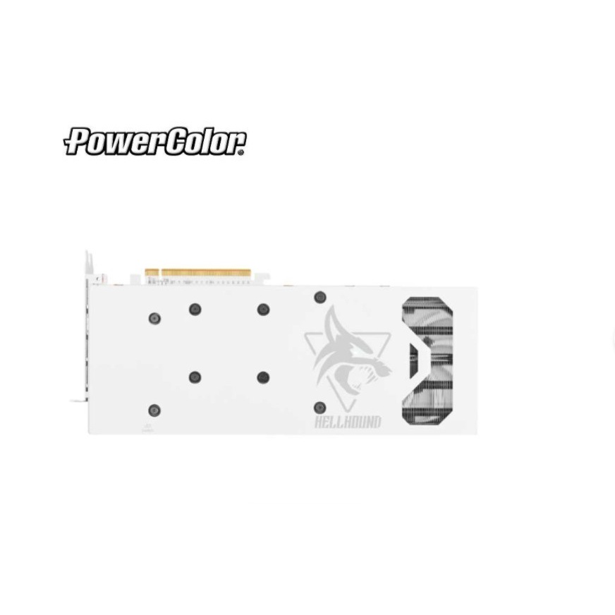 VGA POWERCOLOR Hellhound RX 6700 XT - 12GB GDDR6 RX6700 Spectral white