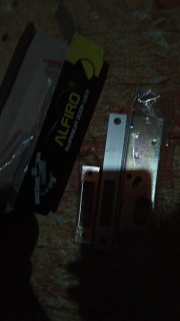 Kunci Swing Aluminium / Kunci Pintu Aluminium Set Faster 41054 / Alfiro 9123