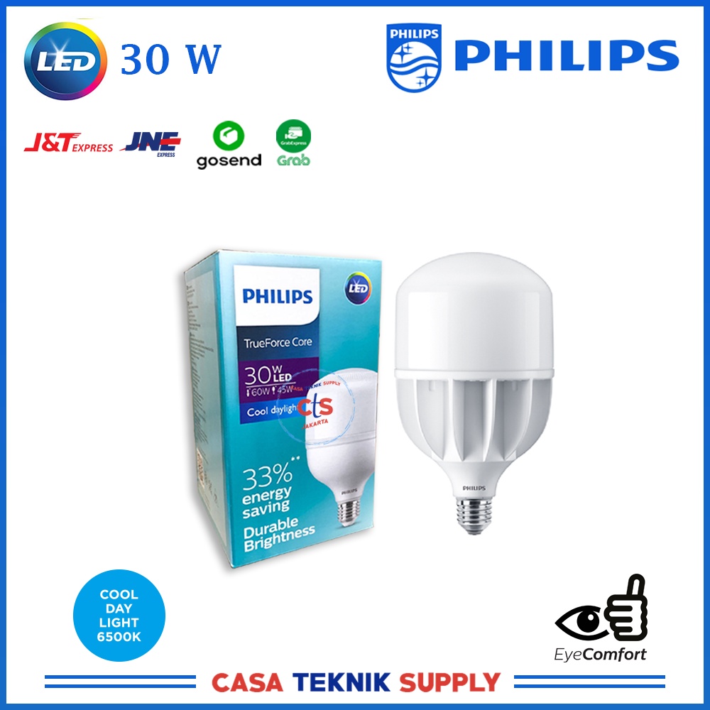 lampu led philips 30w 30 w 30 watt 30watt putih