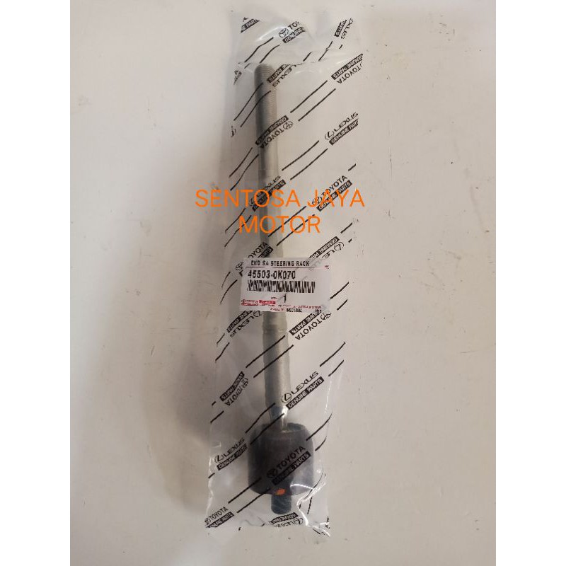 RACK END RAK END LONG TIE ROD FORTUNER VRZ HILUX REVO 2016-2020 ASLI 45503-0K070 ORIGINAL