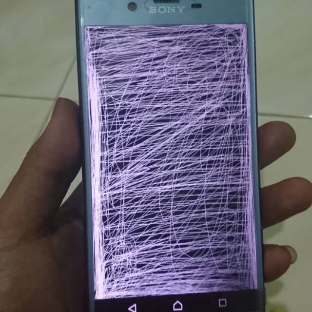 Lcd ts sony Xzs minus