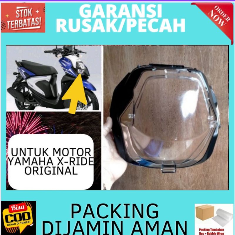 Jual (Bisa Cod) Kaca Mika Kaca Lampu Depan Headlamp Head Lamp Reflektor