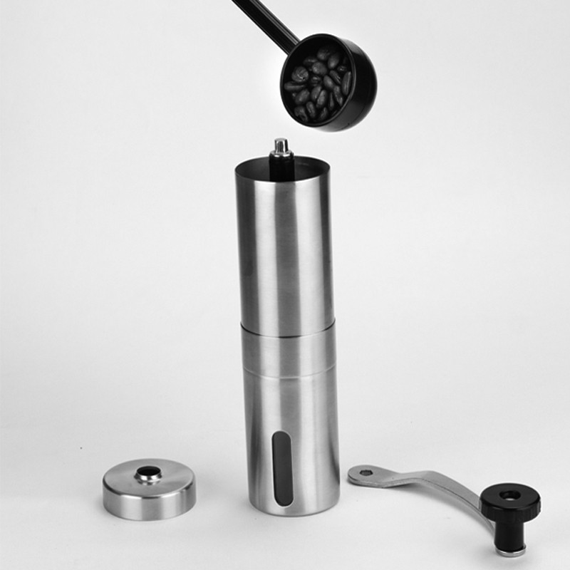 (COD) Penggiling Kopi Manual Hand Grinder Stainless Steel Coffee Maker dan Bumbu Dapur