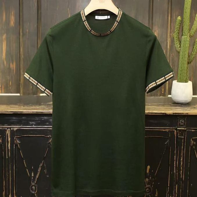 Barang Berkualitas kaos pria Burberry Mirror Quality / slimfit / good product BARANG BAGUS