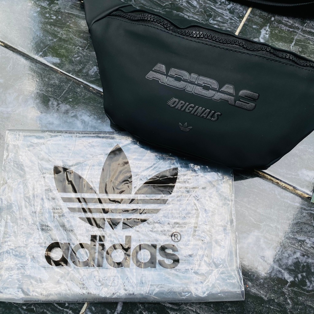 Waistbag Adidas Mini Leather / Tas Selempang Kulit Tas Adidas