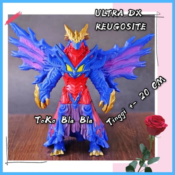 Monster Kaiju Ultraman Rosso & Blu Ultra DX Reugosite Figure