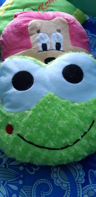 Bantal Kepala Bahan Snail Karakter Label Sni