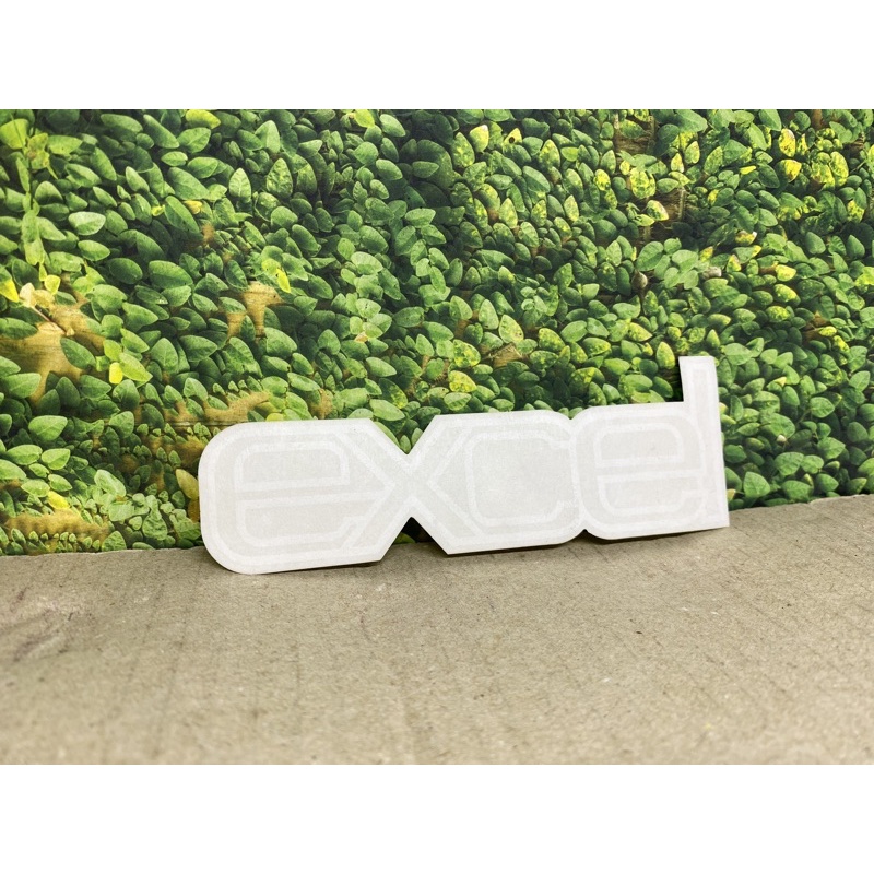 stiker tepong vespa excel