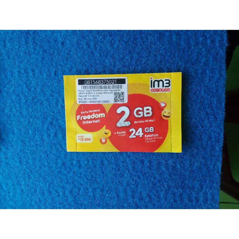indosat 2 GB