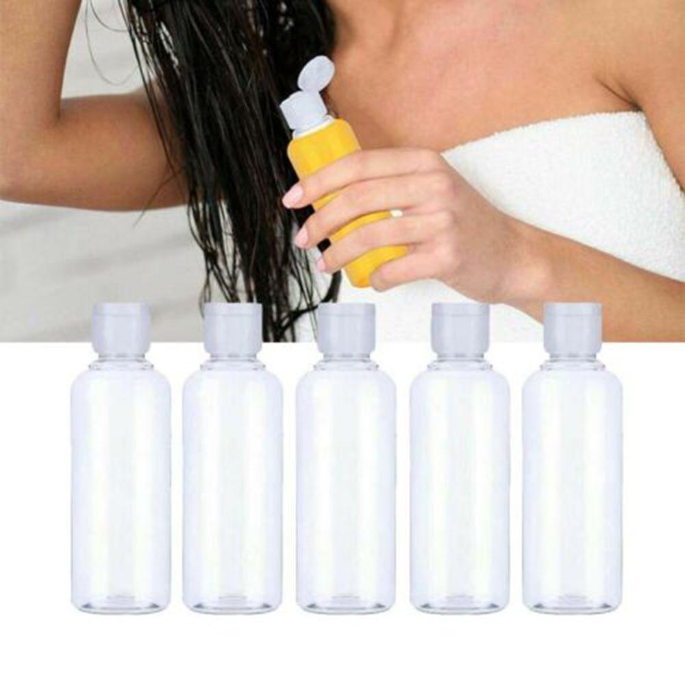Top Wadah Kosong Botol Dispenser Makeup Plastik Isi Ulang