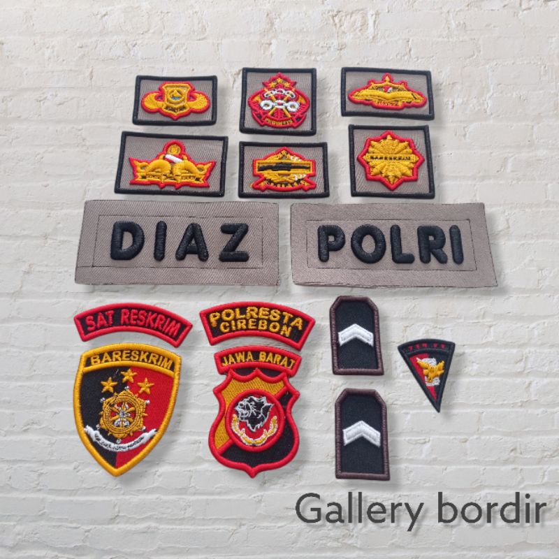 bordir polri reskrim timbul | bordir timbul bareskrim