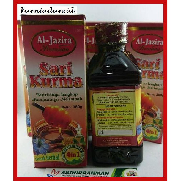 

lanoisidartdrink- sari kurma al jazira premium 4 in 1 -asliii-bngittt.
