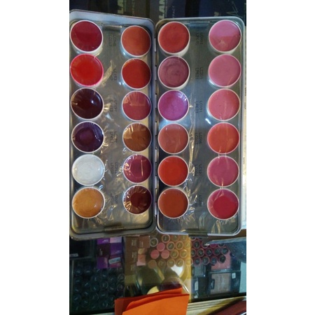 Kryolan Lip Rouge Palette 24 Warna