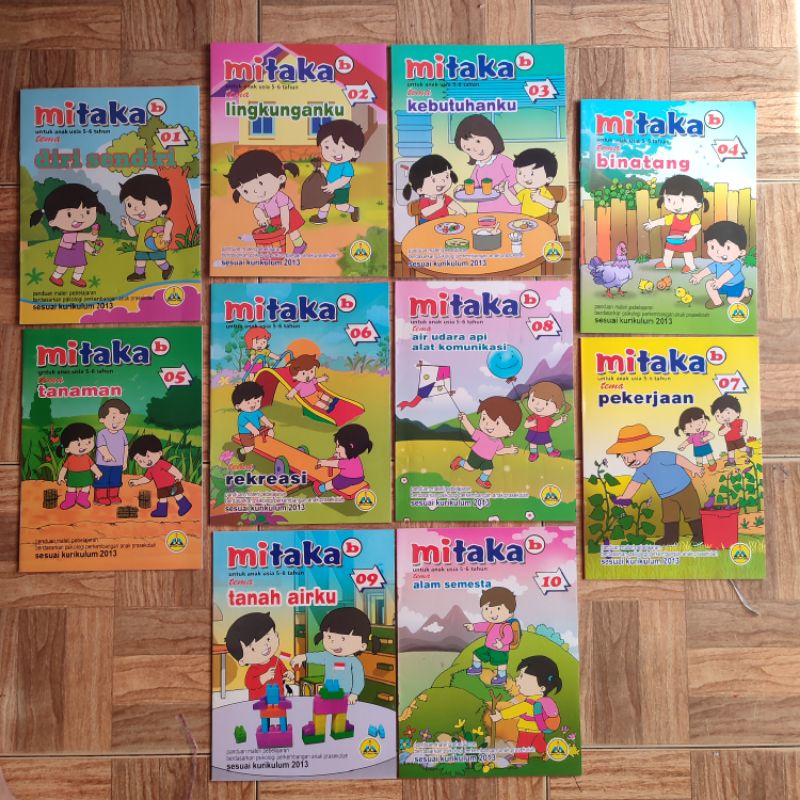 BUKU PAKET TEMATIK TK B