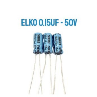 ELKO KAPASITOR 0,15UF - 50V