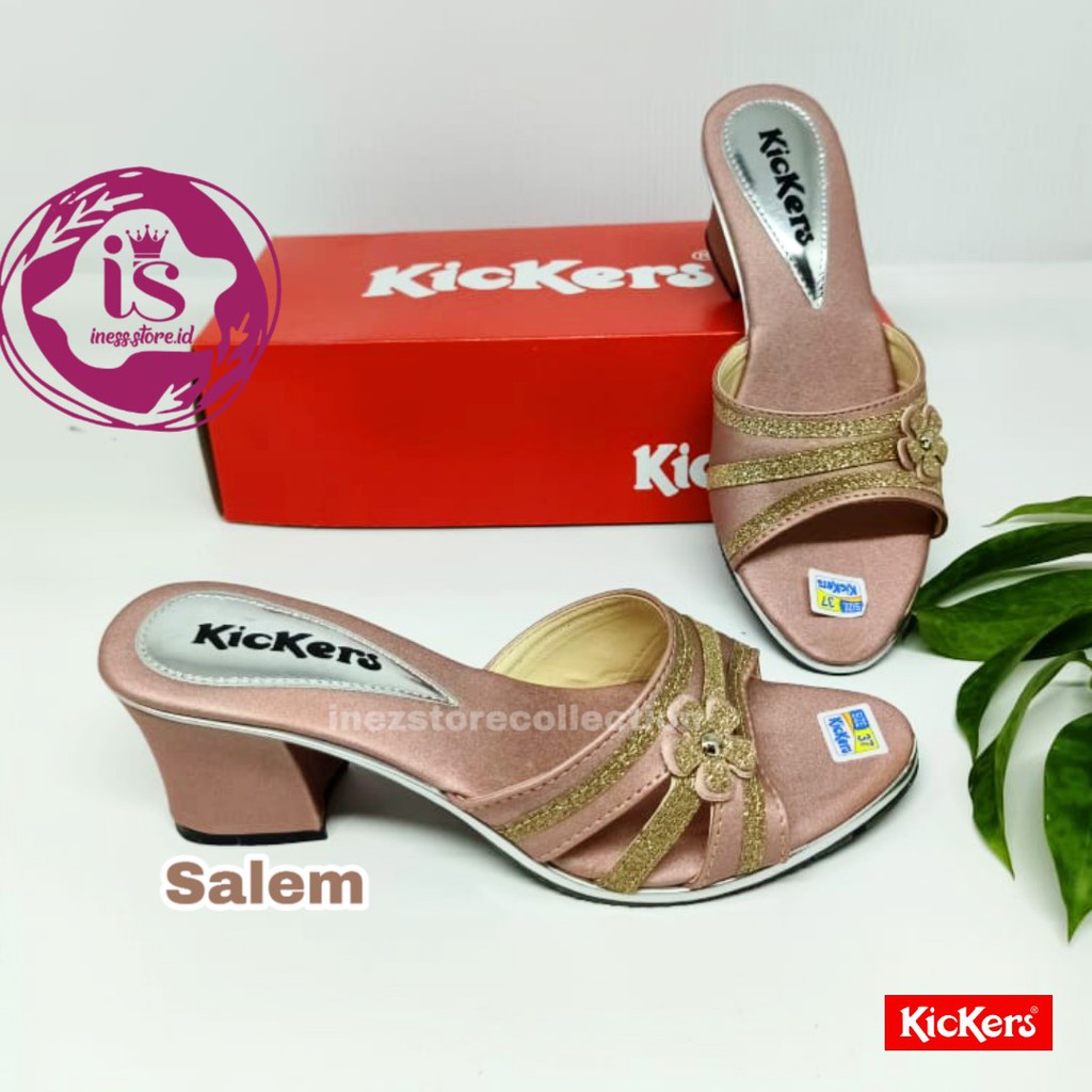 WEDGES SANDAL PESTA WANITA KICKERS BERKUALITAS KODE P1 MURAH