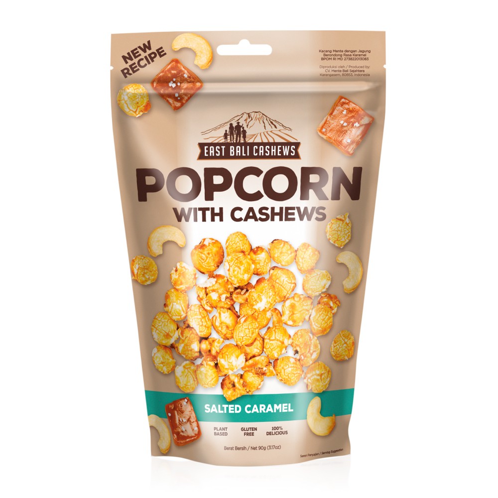 Popcorn Manis Asin - Popcorn Salted Caramel 90g Shopee Indonesia