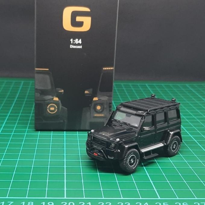 ALMOST REAL 1:64 Brabus 550 Adventure Mercedes-Benz G-Class 4x4 Black