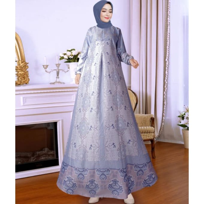 Realpict gamis terbaru dior silky premium//gamis sior silky//gamis diorr termurah