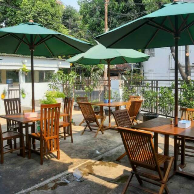 Meja payung, tenda meja payung, tenda carasol, set meja payung, meja payung outdoor